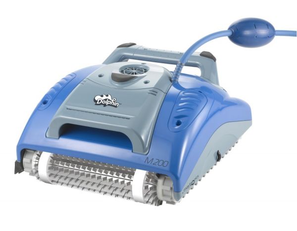 Dolphin M200 mit Kombibürsten und Stand