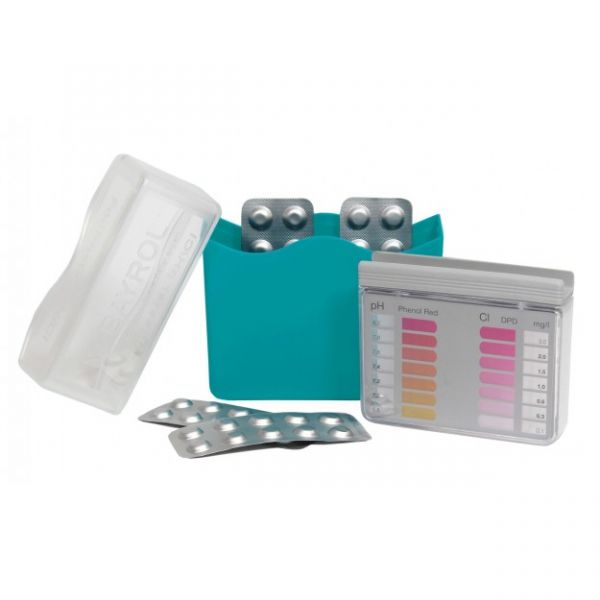 Pool-Tester pH/Chlor mit Tabletten
