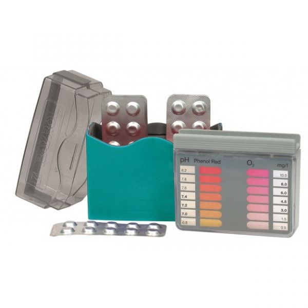 Pool-Tester pH/O2 mit Tabletten
