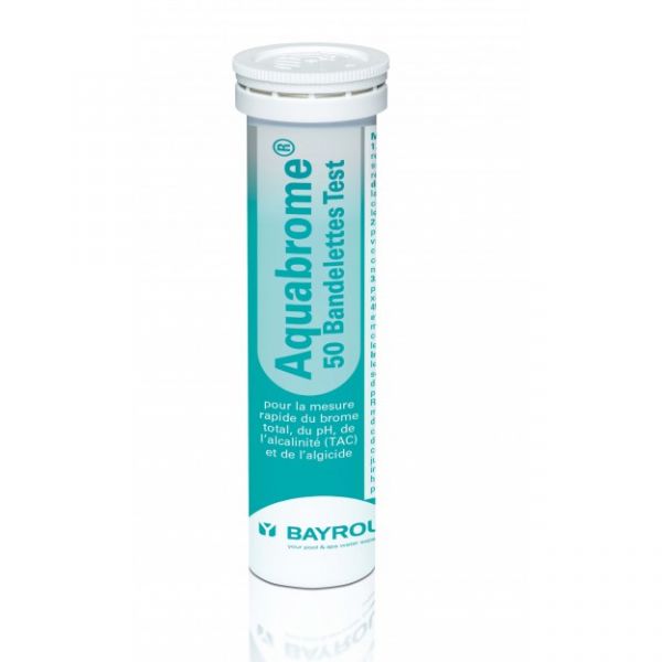 Quick Test pH/Brom/TAC/Algizid, 50 Teststreifen