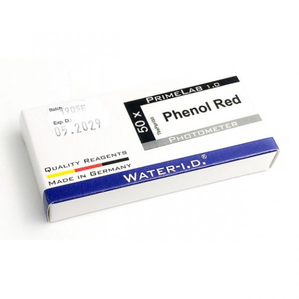 Photometer Phenolred Tabletten, Pack à 50 Tablettem