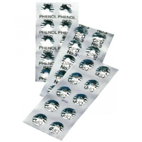 DPD-1 Tabletten für Chlormessung, Pack à 250 Tabletten