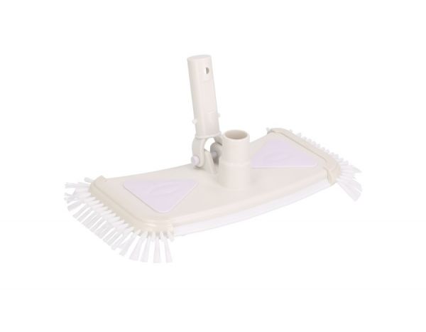 Bodensauger Deluxe weiss mit seitlichen Bürsten 38mm