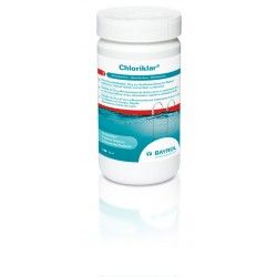 Chloriklar 1kg schnellösliche Chlortabletten 17g "Fass aus Kunststoff"